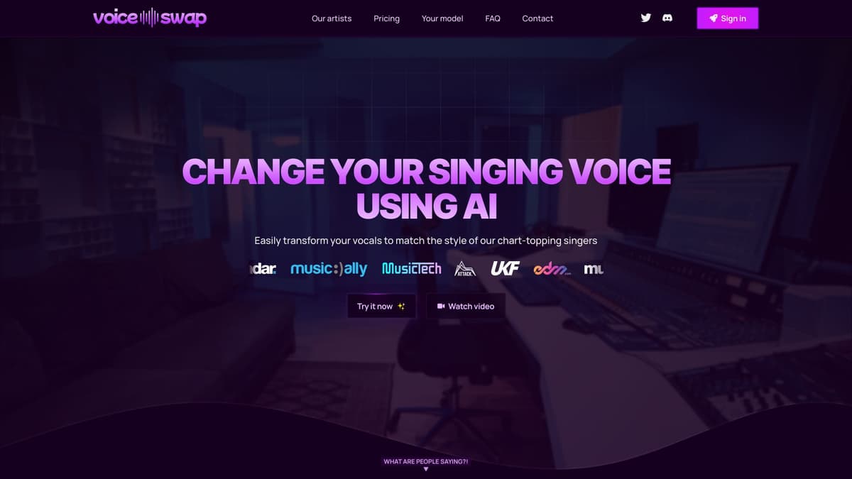 Voice-Swap screenshot 1
