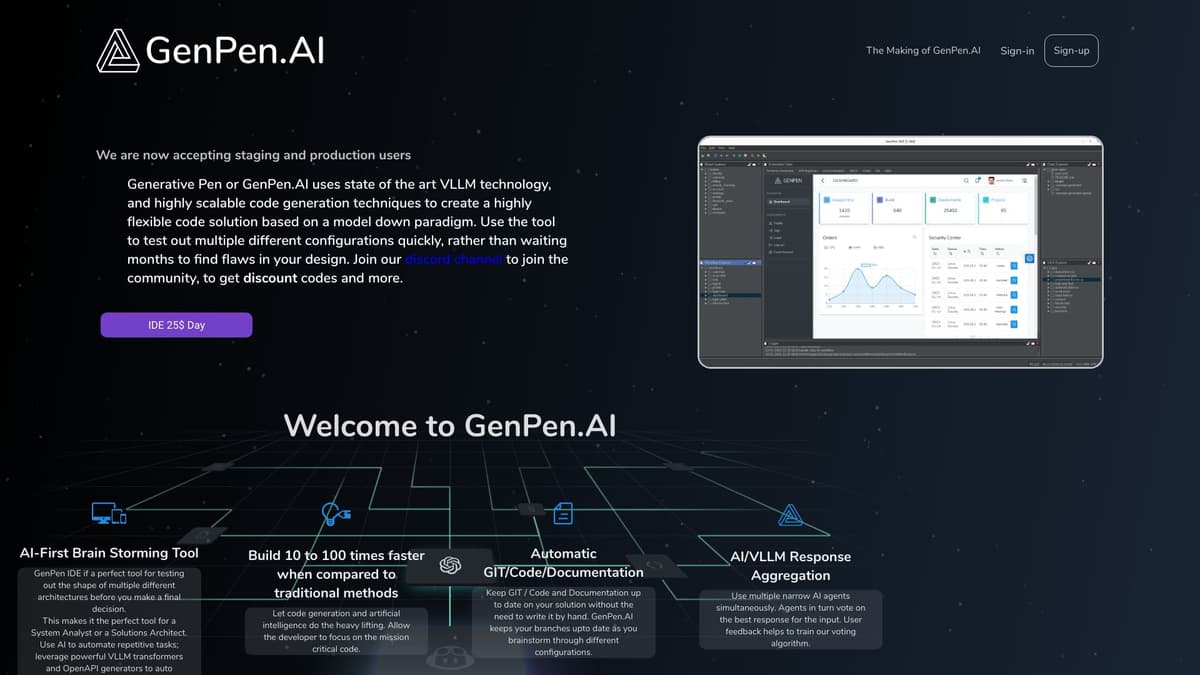 GenPen AI screenshot 1