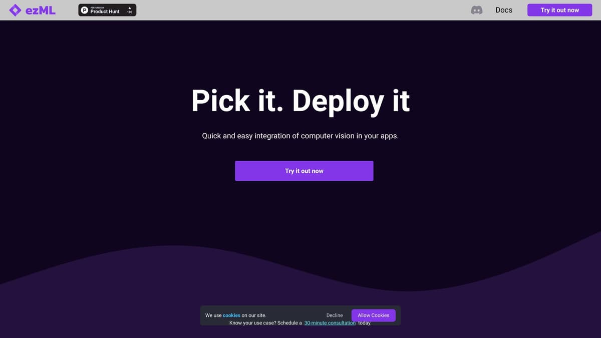 ezML screenshot 1