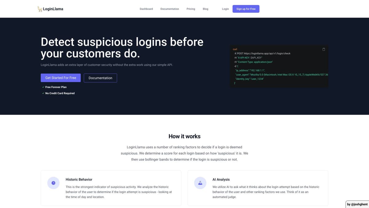 LoginLlama screenshot 1
