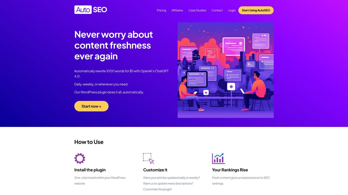 AutoSEO screenshot 1