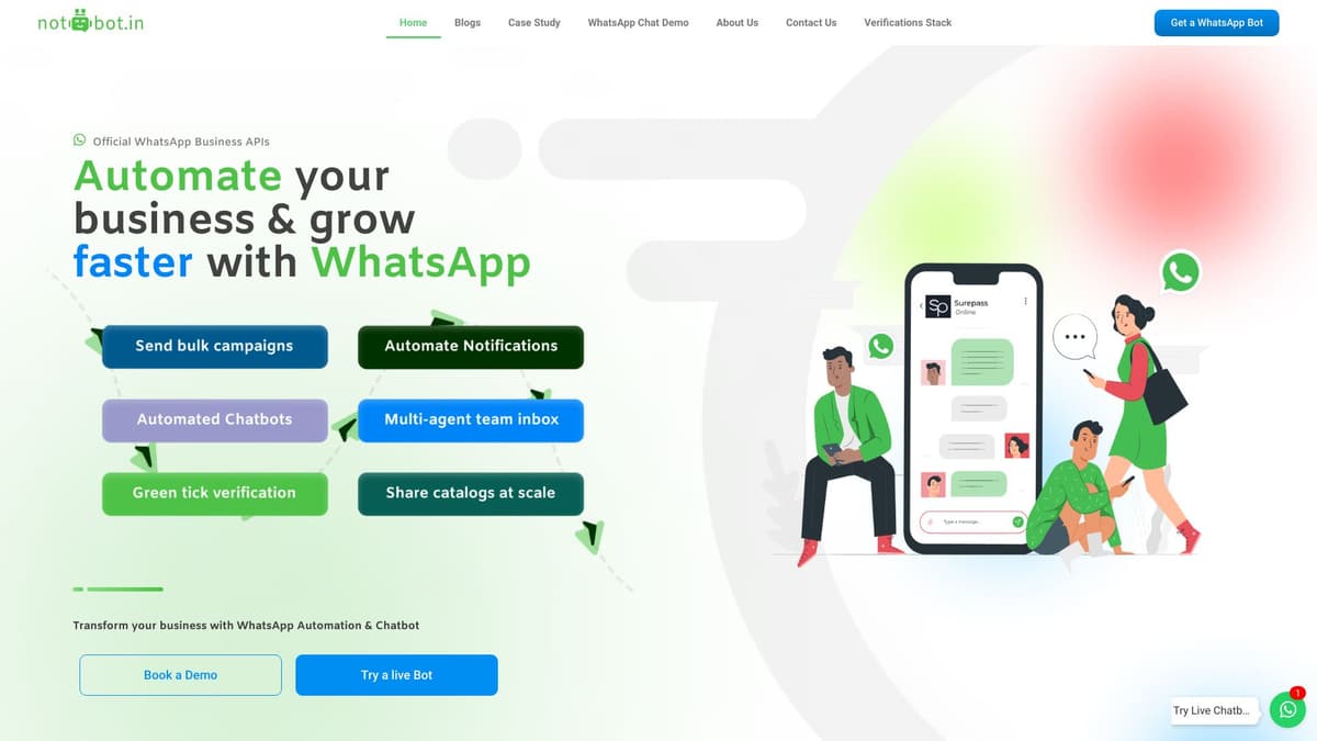 Notbot screenshot 1