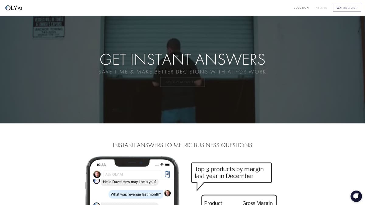OLY.AI screenshot 1
