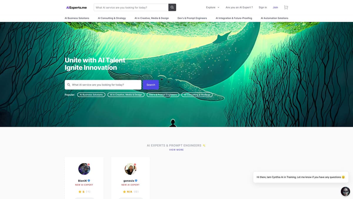 AiExperts.me screenshot 1