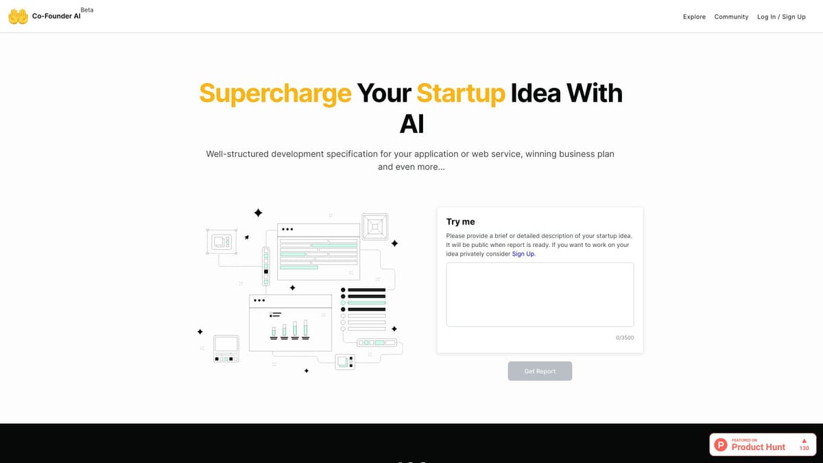 Deep Founder AI screenshot 1