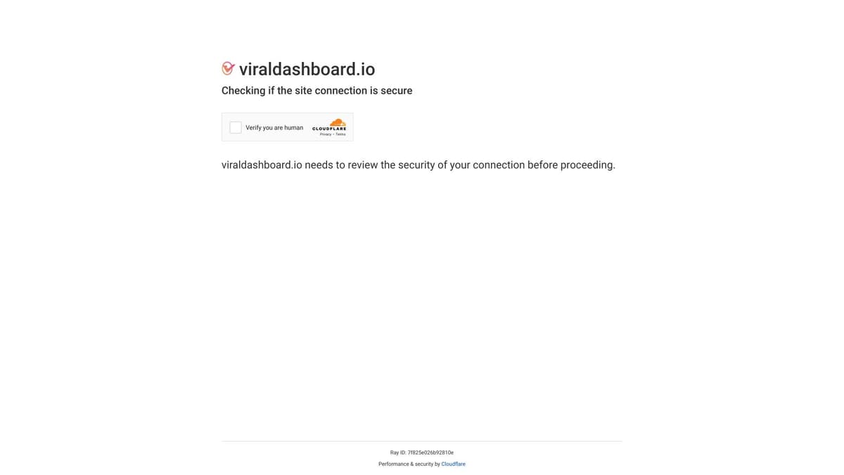 ViralDashboard screenshot 1