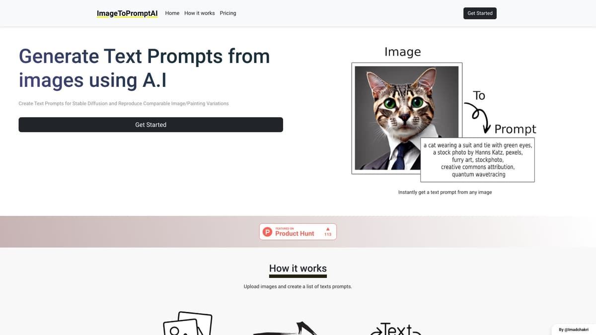 ImageToPromptAI screenshot 1