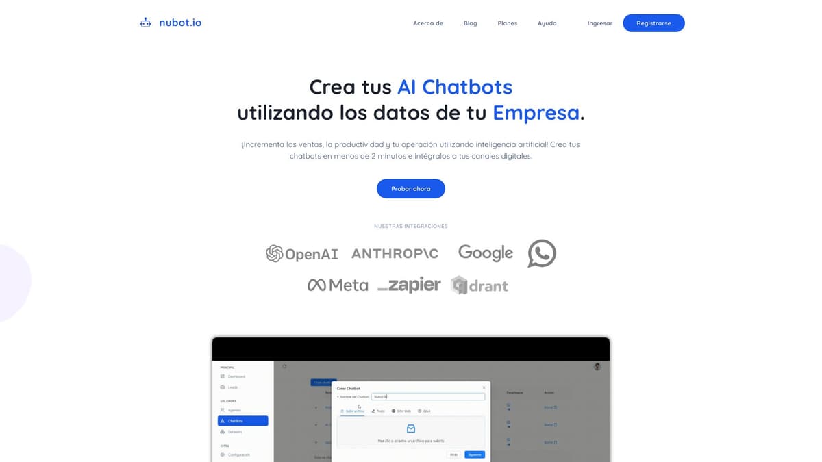 nubot.io screenshot 1