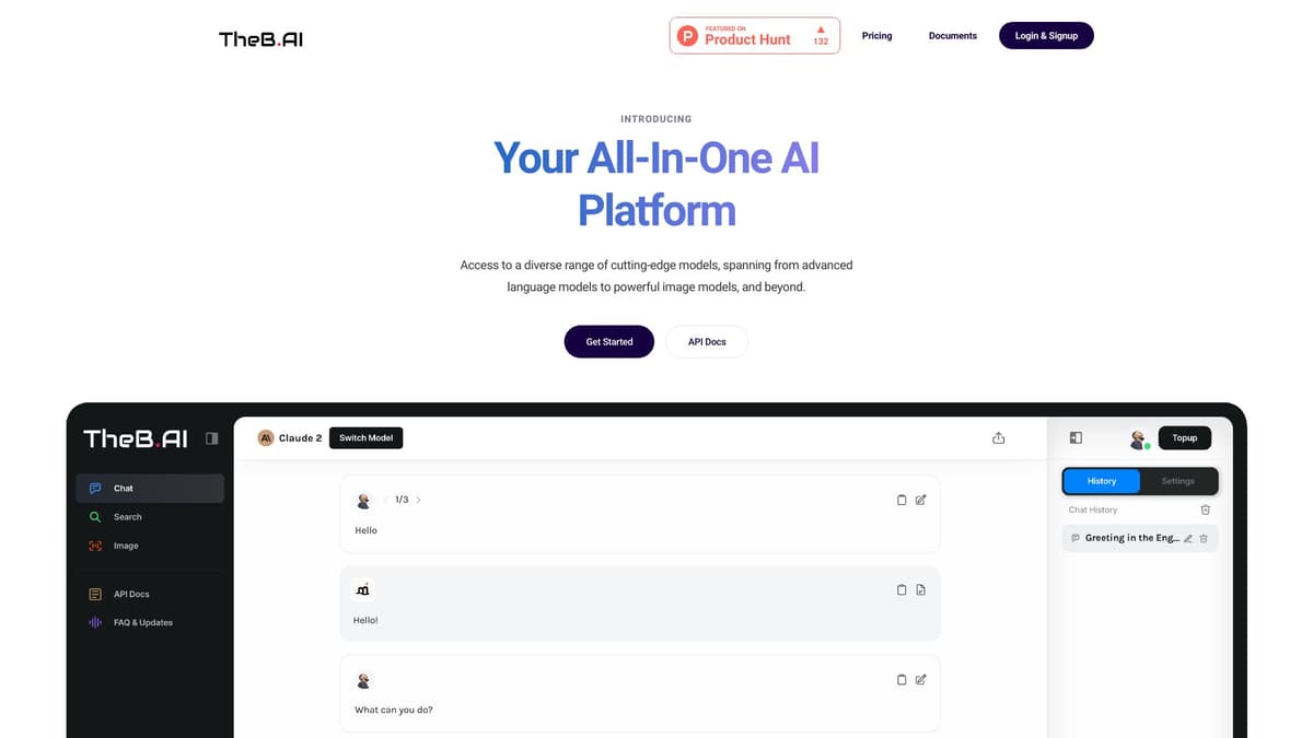 TheB.AI screenshot 1