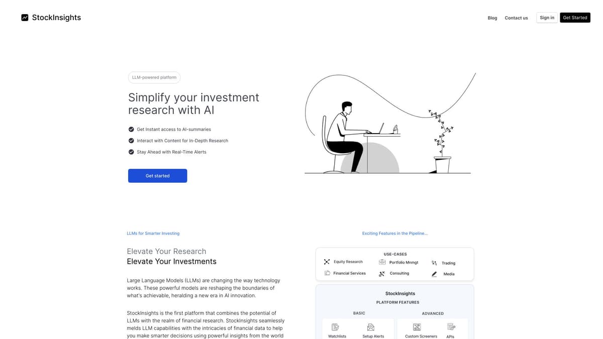 StockInsights AI screenshot 1