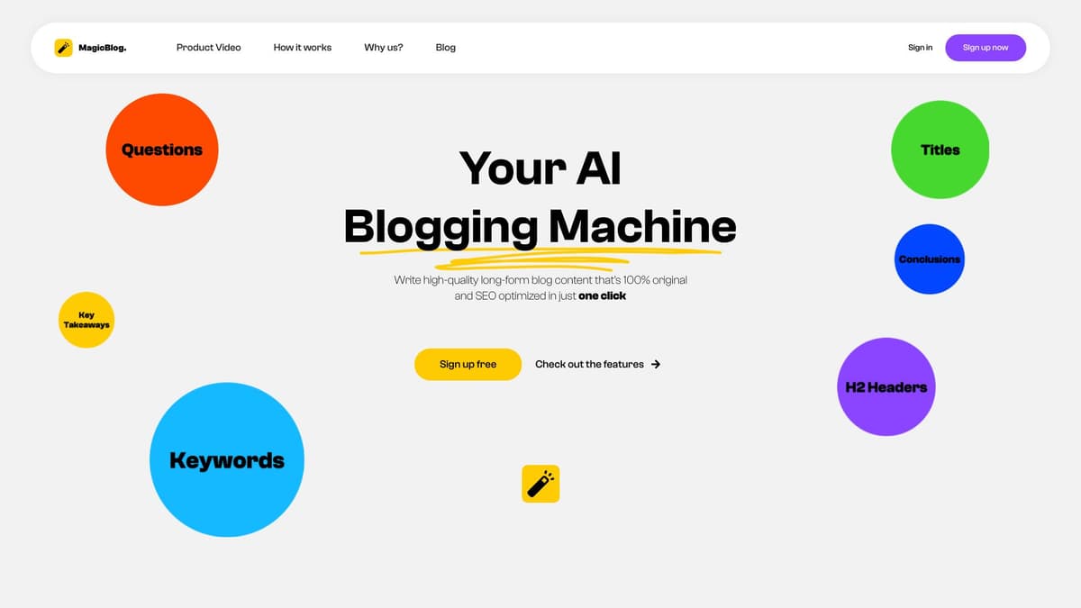 MagicBlog screenshot 1
