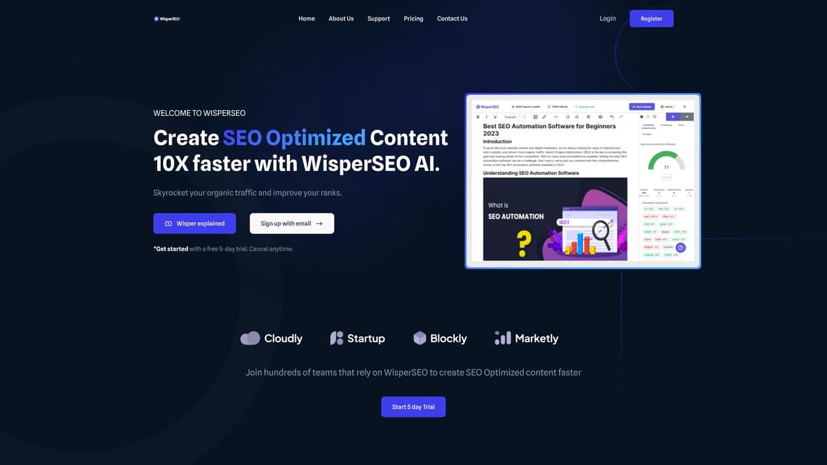 WisperSEO screenshot 1