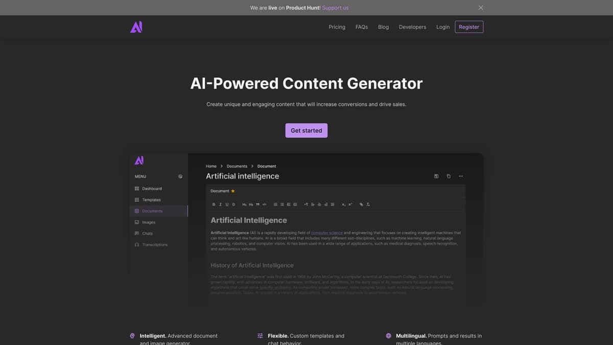 AI Writa screenshot 1