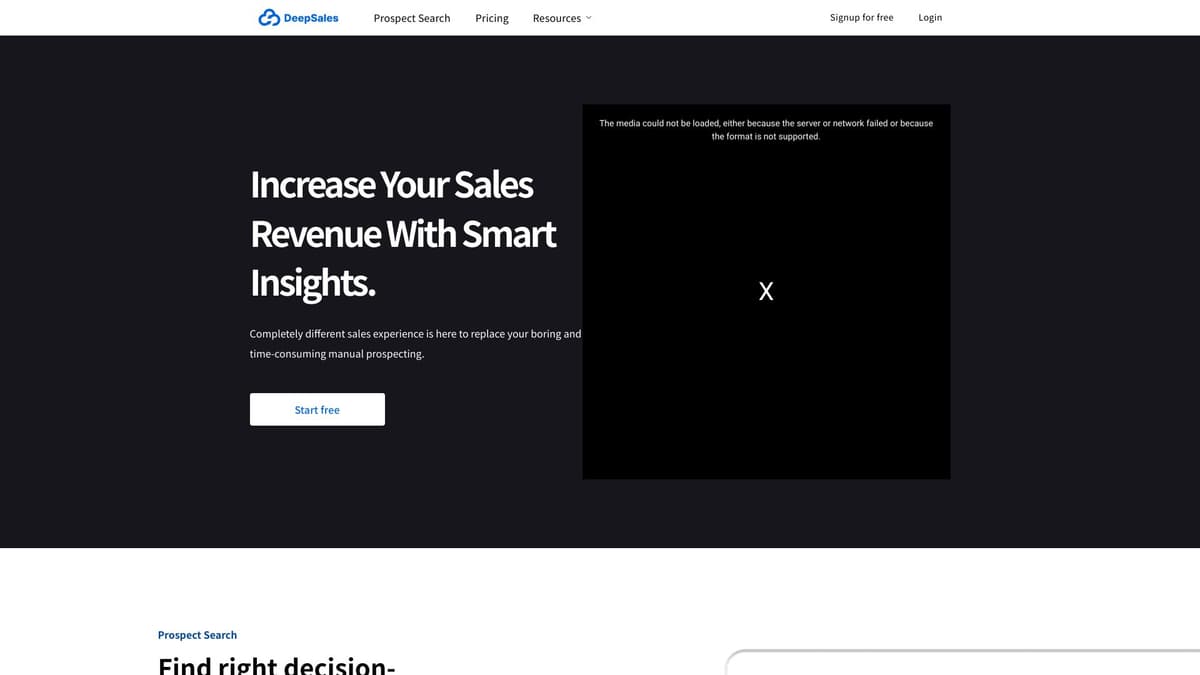DeepSales screenshot 1