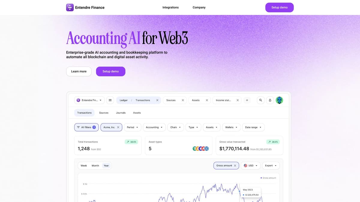 Entendre Finance screenshot 1