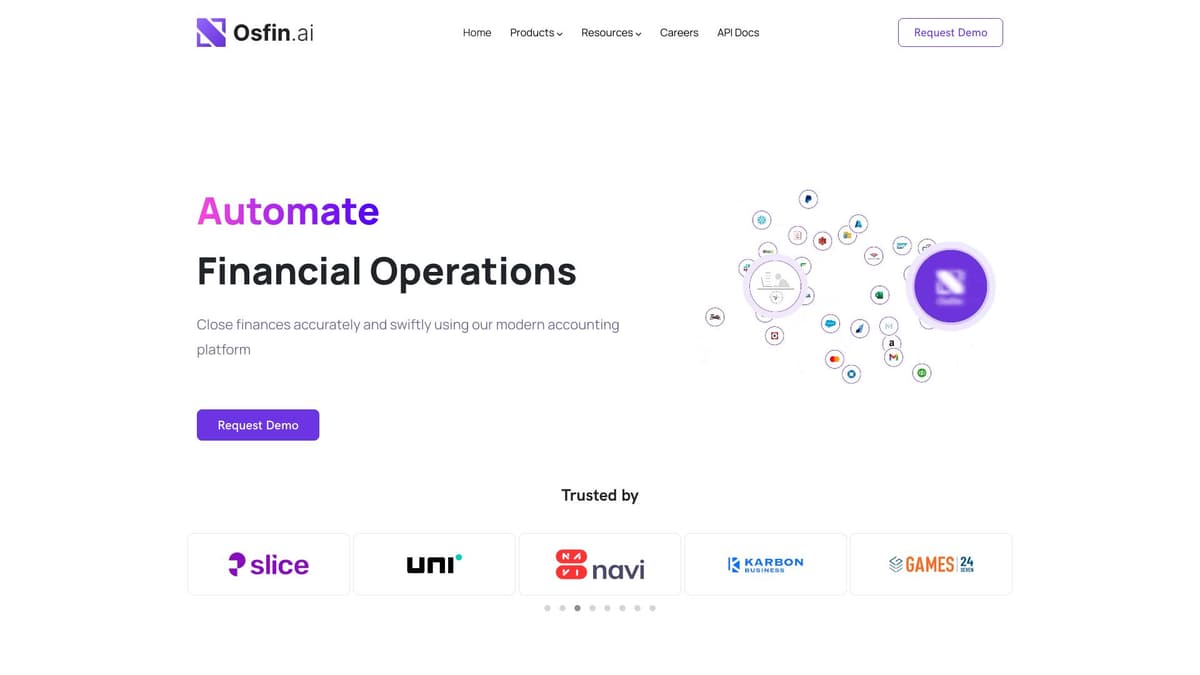 Osfin.ai screenshot 1