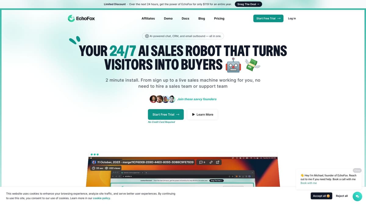 EchoFox screenshot 1