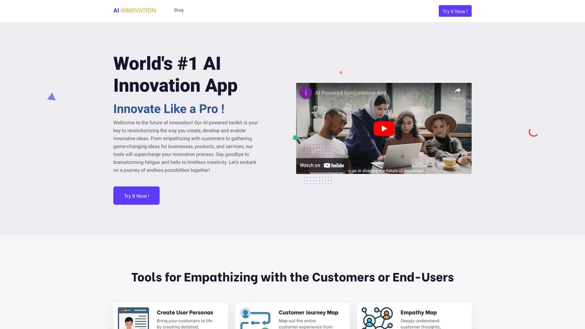 Innovate Now screenshot 1