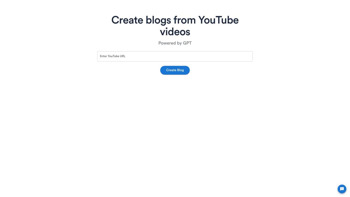 Video To Blog screenshot 1