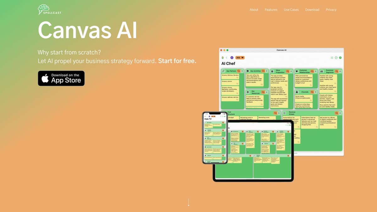 Canvas AI screenshot 1