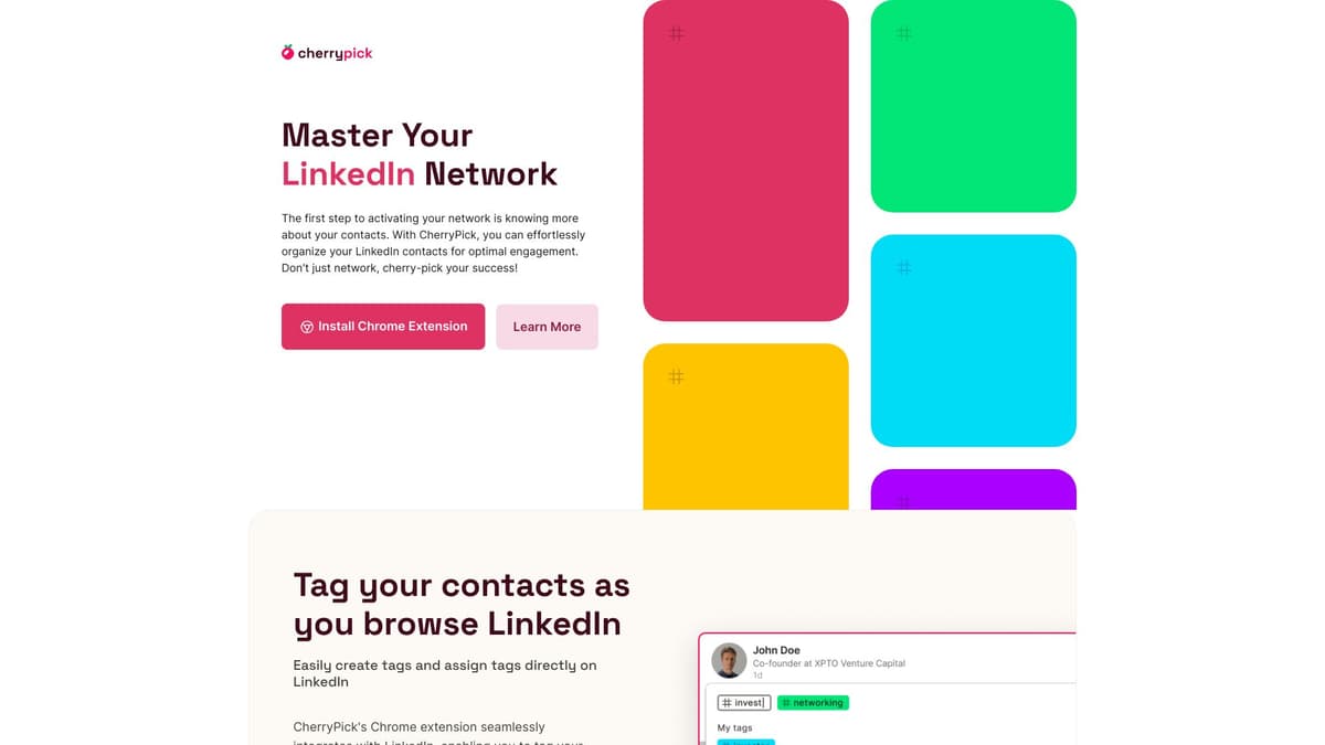 CherryPick screenshot 1