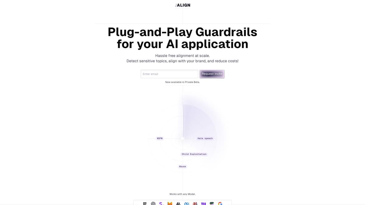 Align API screenshot 1