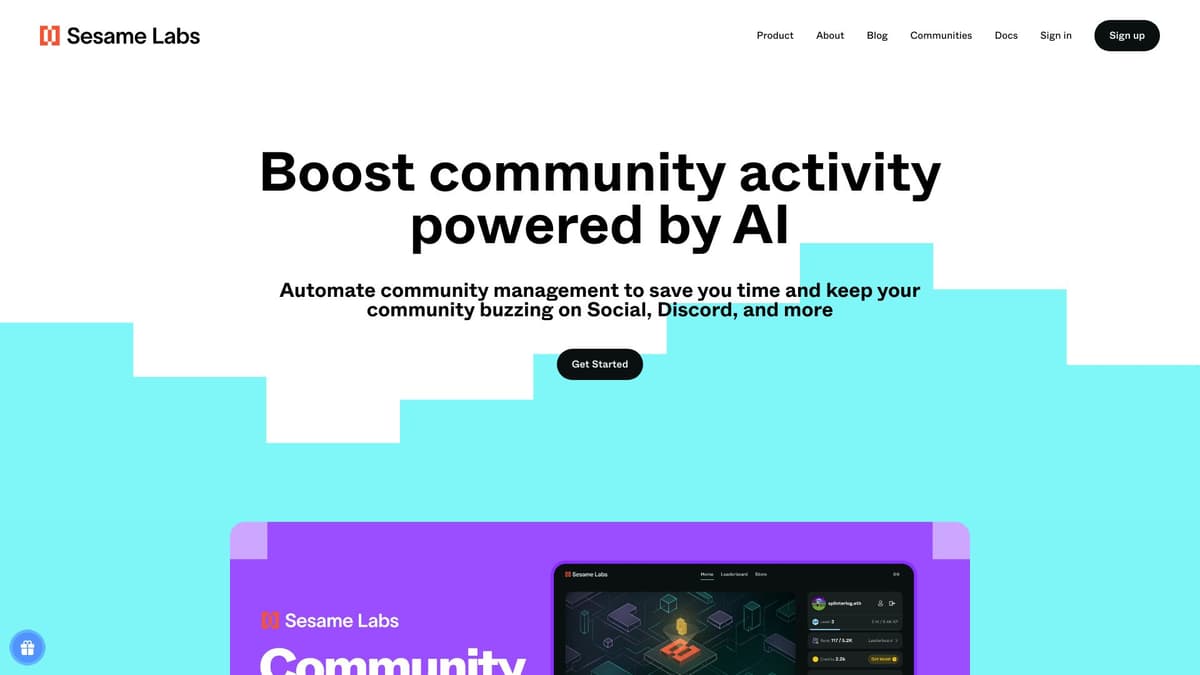 Sesame Labs screenshot 1