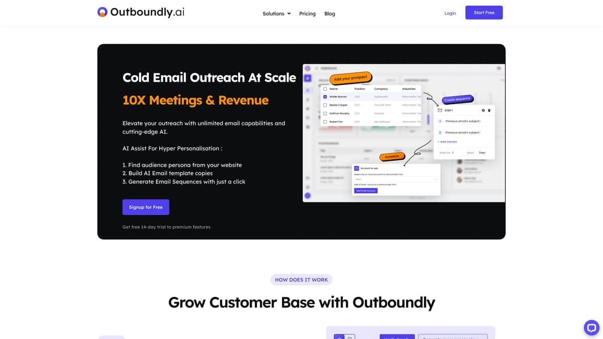 Outboundly.ai screenshot 1