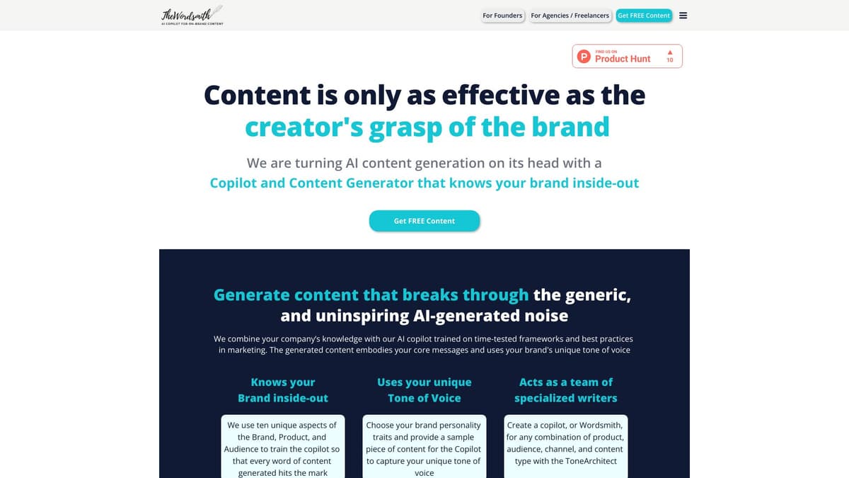 TheWordsmith.ai screenshot 1