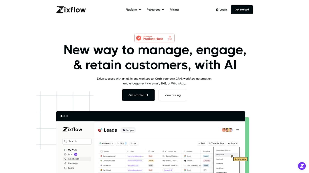Zixflow screenshot 1