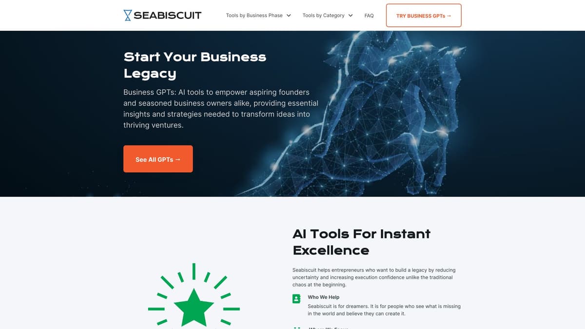 Seabiscuit AI screenshot 1