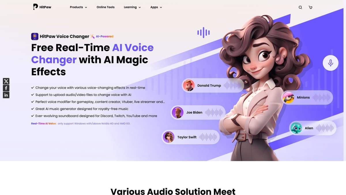 HitPaw VoicePea screenshot 1
