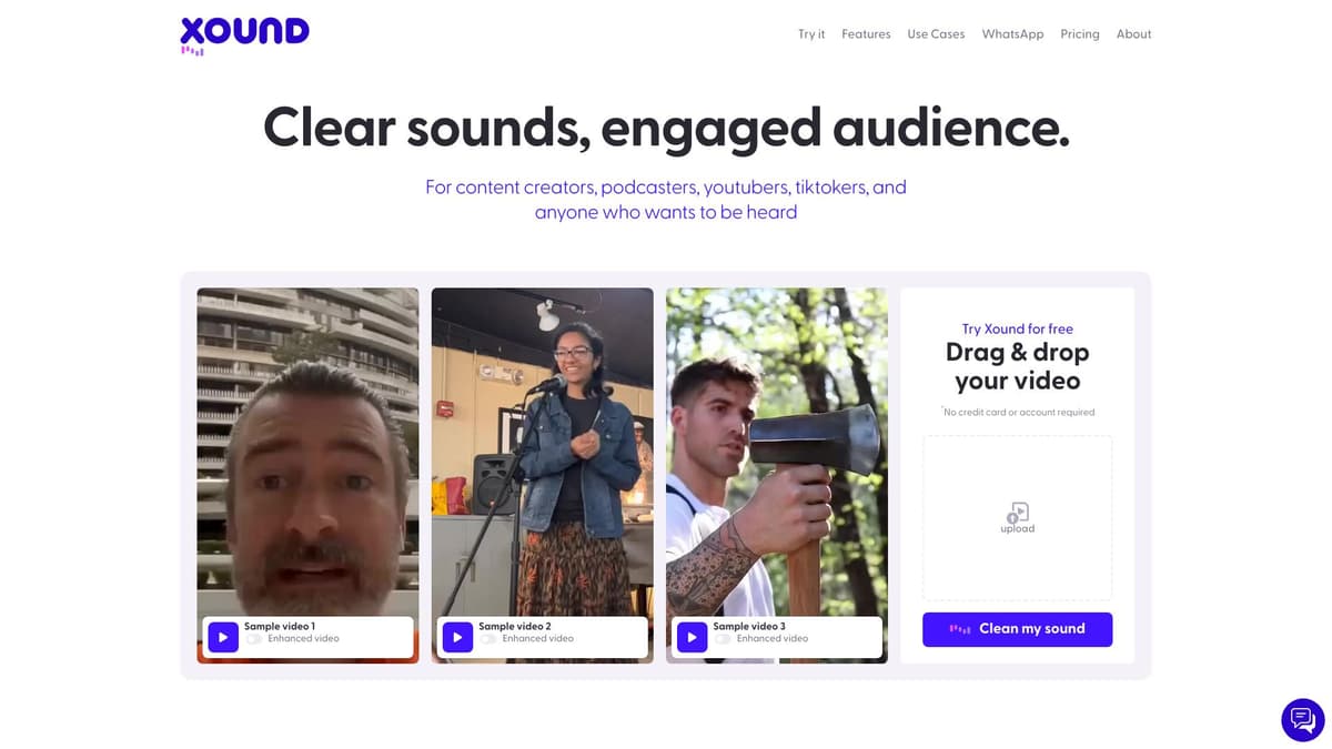 Xound.io screenshot 1