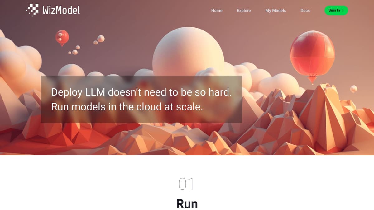 WizModel screenshot 1