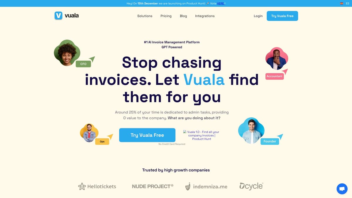 Vuala screenshot 1