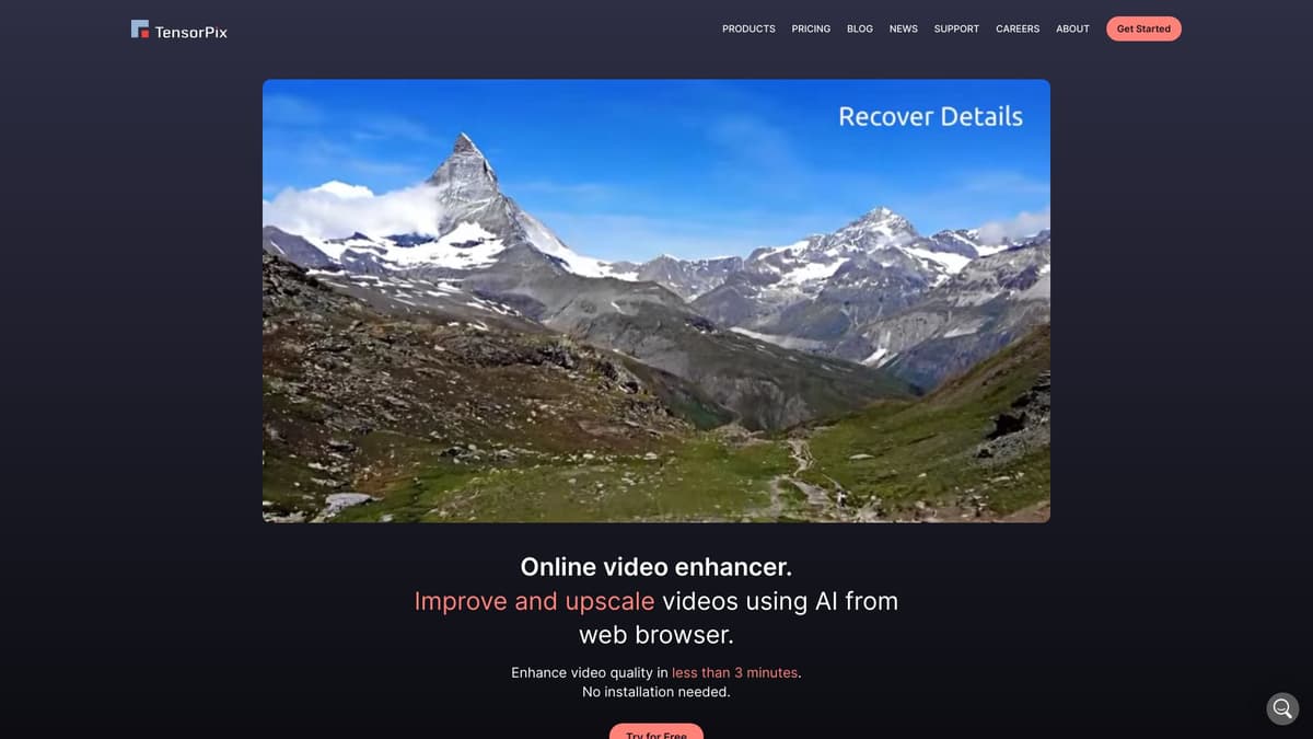 TensorPix screenshot 1