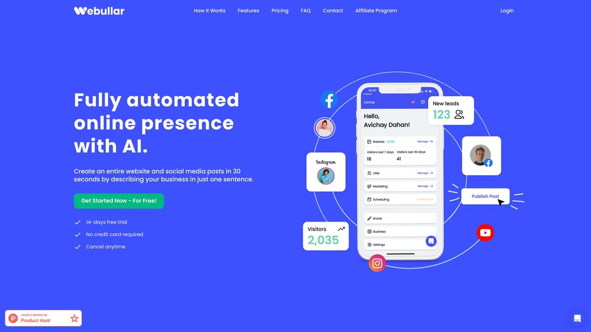 Webullar screenshot 1