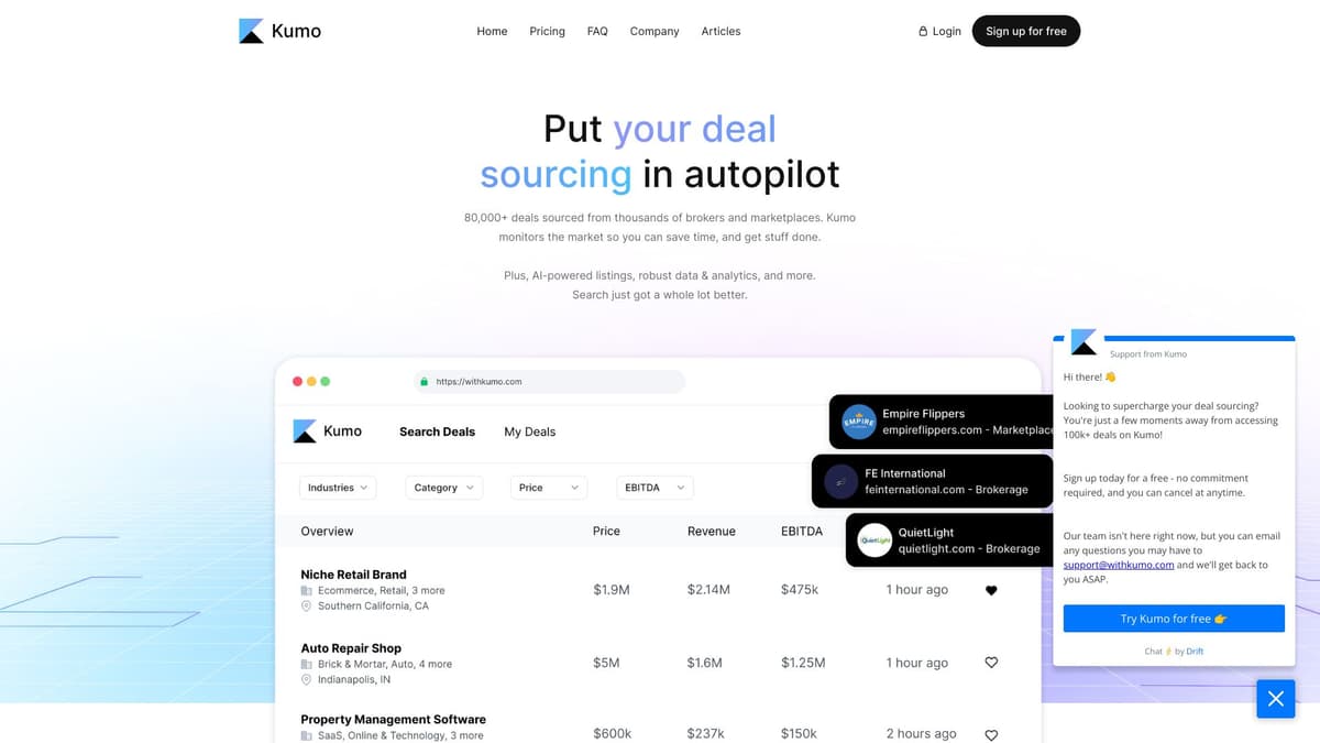 Kumo screenshot 1