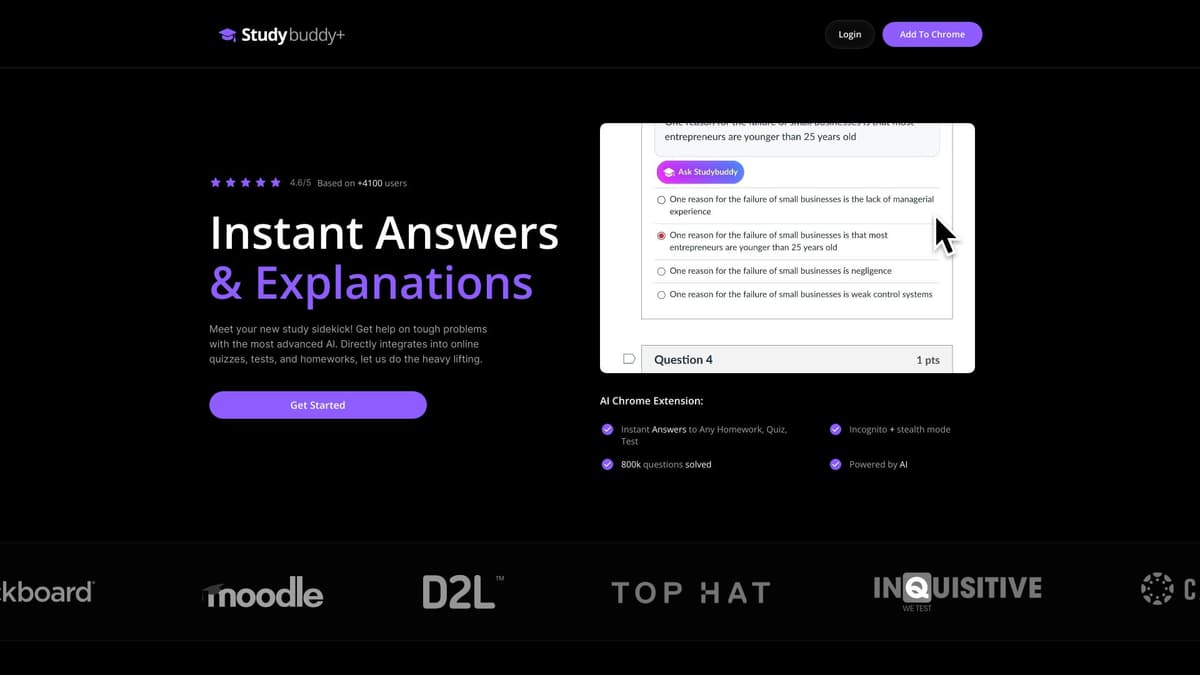 Studybuddy screenshot 1
