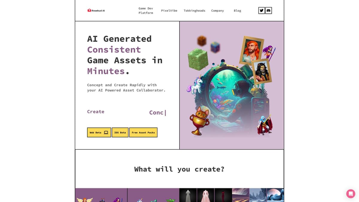 PixelVibe by Rosebud AI screenshot 1