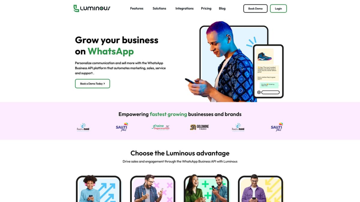 Luminous CRM screenshot 1