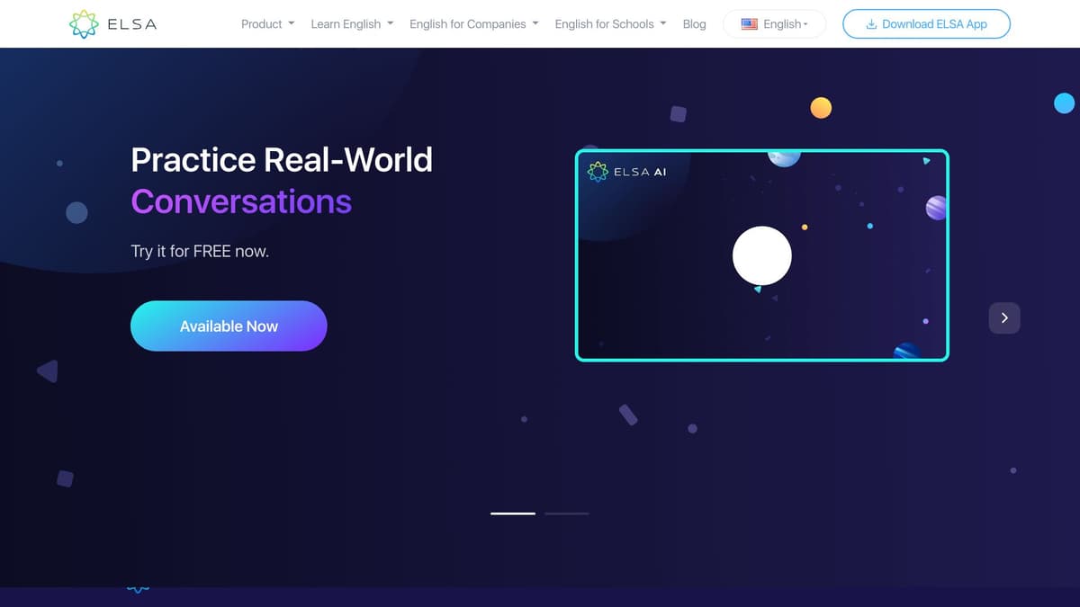ELSA Speak screenshot 1