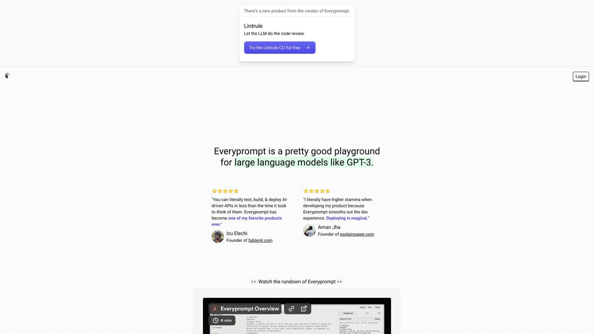 Everyprompt screenshot 1