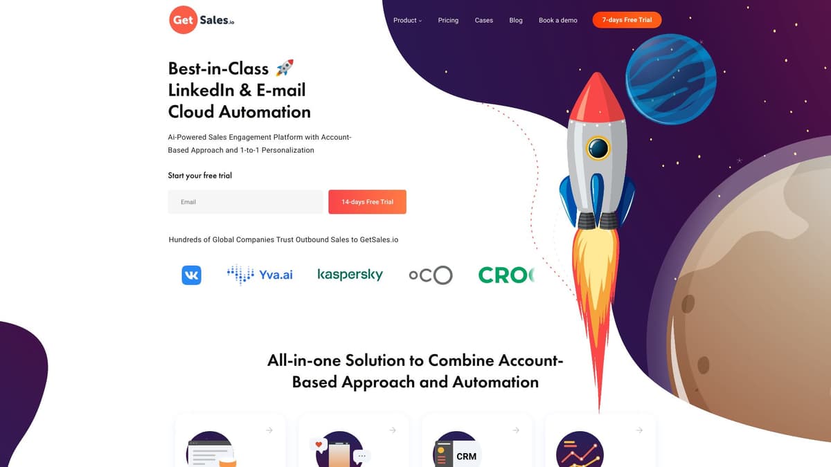 GetSales.io screenshot 1