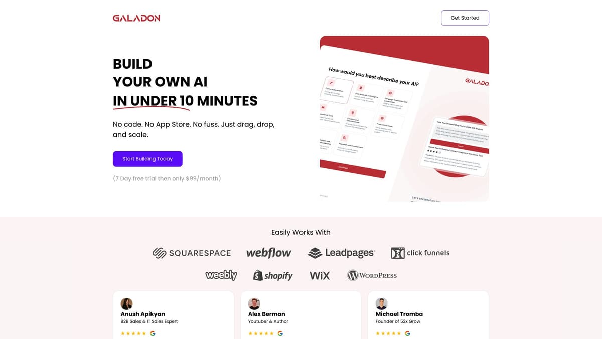 Galadon screenshot 1