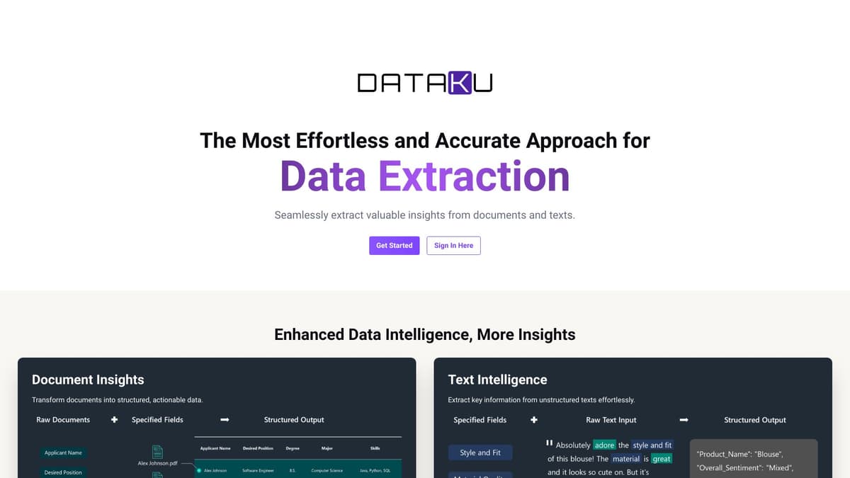 DATAKU screenshot 1