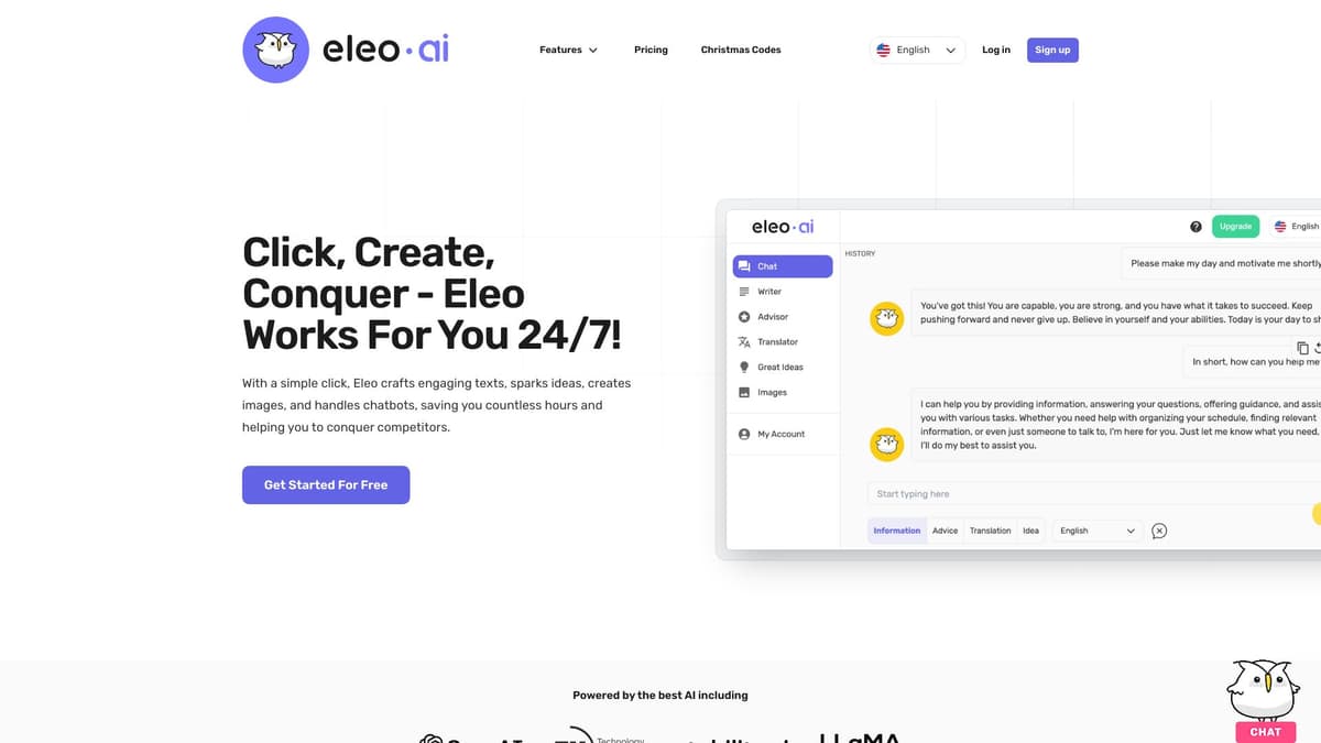 Eleo.ai screenshot 1