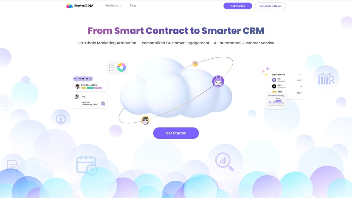 MetaCRM screenshot 1