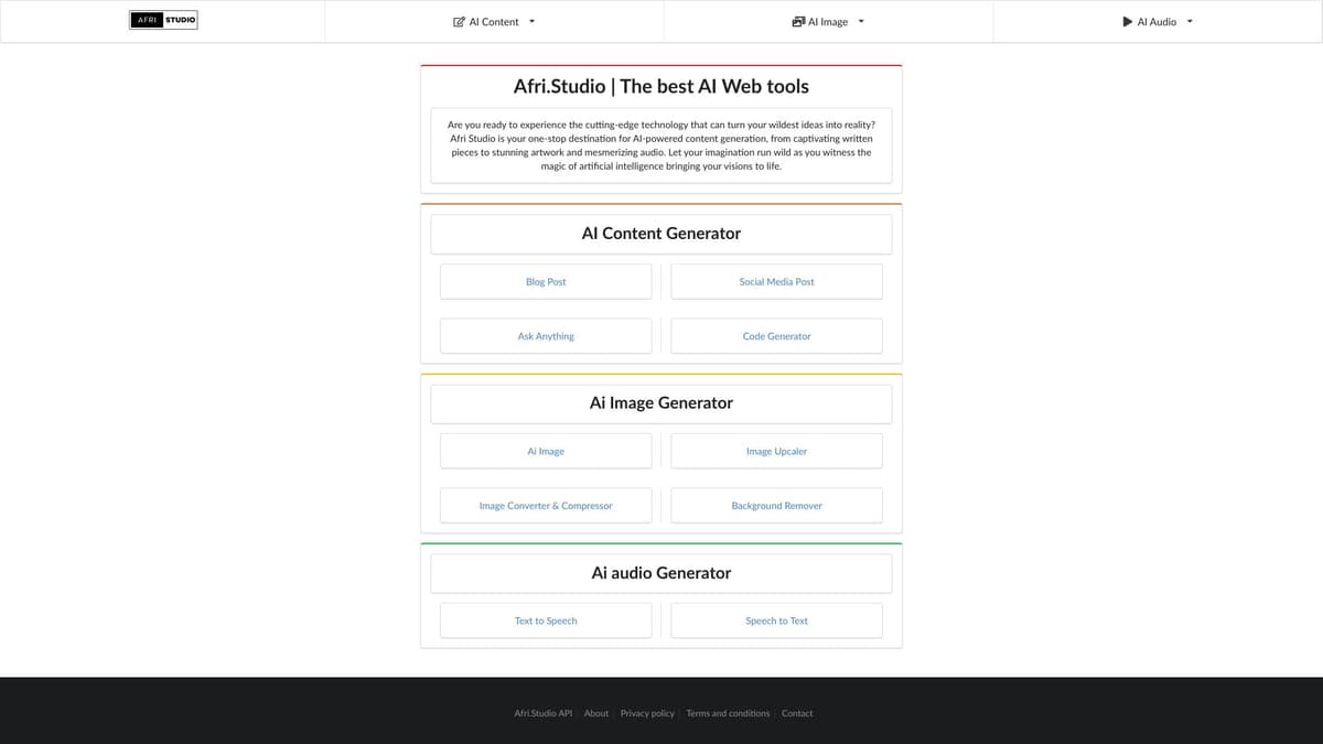 Afri AI screenshot 1