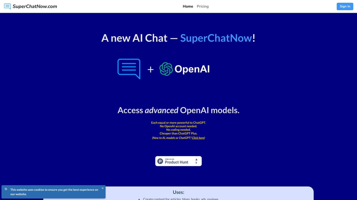 SuperChatNow screenshot 1